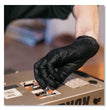 Industrial Nitrile Gloves, Powder-Free, 5 mil, Medium, Black, 100/Box, 10/Carton OrdermeInc OrdermeInc