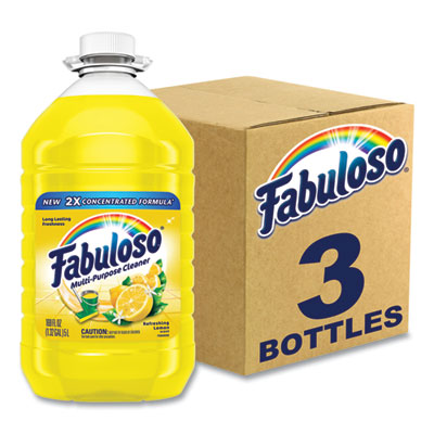 Multi-use Cleaner, Lemon Scent, 169 oz Bottle, 3/Carton OrdermeInc OrdermeInc
