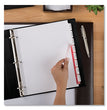 Print and Apply Index Maker Clear Label Dividers, Extra Wide Tabs, 8-Tab, 11.25 x 9.25, White, 5 Sets OrdermeInc OrdermeInc