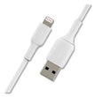 BELKIN COMPONENTS BOOST CHARGE Apple Lightning to USB-A ChargeSync Cable, 9.8 ft, White