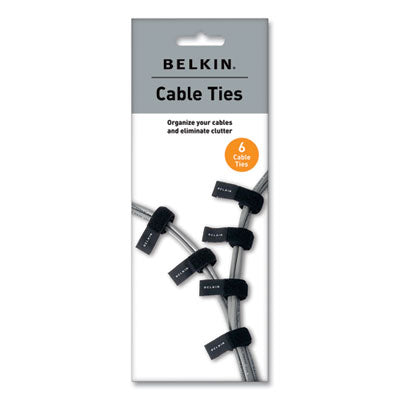 Multicolored Cable Ties, 6/Pack OrdermeInc OrdermeInc