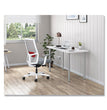 Ignition 2.0 4-Way Stretch Mid-Back Mesh Task Chair, Up to 300 lb, 17" - 20" Seat Ht, Basalt/Fog/White OrdermeInc OrdermeInc