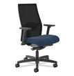 Ignition 2.0 4-Way Stretch Mid-Black Mesh Task Chair, Supports 300 lb, 17" to 21" Seat Ht, Navy/Black OrdermeInc OrdermeInc