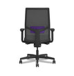 Ignition 2.0 4-Way Stretch Mid-Back Mesh Task Chair, Supports 300 lb, 17" to 21" Seat Height, Black OrdermeInc OrdermeInc