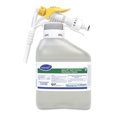 Alpha-HP Concentrated Multi-Surface Cleaner, Citrus Scent, 5,000 mL RTD Spray Bottle OrdermeInc OrdermeInc