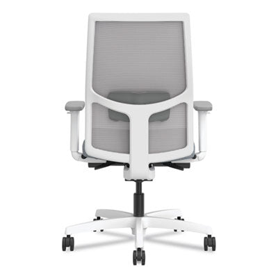 Ignition 2.0 4-Way Stretch Mid-Back Mesh Task Chair, Gray Adjustable Lumbar Support, Basalt/Fog/White OrdermeInc OrdermeInc