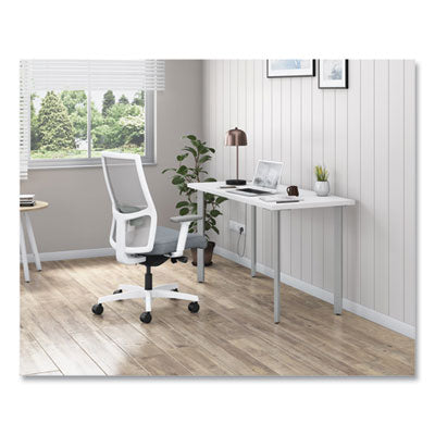 Ignition 2.0 4-Way Stretch Mid-Back Mesh Task Chair, Gray Adjustable Lumbar Support, Basalt/Fog/White OrdermeInc OrdermeInc