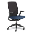Flexion Mesh Back Chair, Supports Up to 300 lb, 14.81" to 19.7" Seat Ht, Navy Seat, Black Back/Base, Ships in 7-10 Bus Days OrdermeInc OrdermeInc