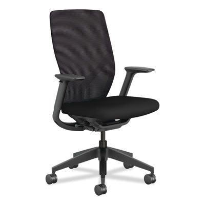 Flexion Mesh Back Task Chair, Up to 300 lb, 14.81" to 19.7" Seat Height, 24" Back Height, Black, Ships in 7-10 Business Days OrdermeInc OrdermeInc