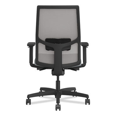 Ignition 2.0 4-Way Stretch Mid-Back Mesh Task Chair, White Adjustable Lumbar Support, Cloud/Fog/White OrdermeInc OrdermeInc