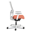 Ignition 2.0 4-Way Stretch Mid-Back Mesh Task Chair,White Lumbar Support, Passion Fruit/Fog/White OrdermeInc OrdermeInc