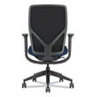 Flexion Mesh Back Chair, Supports Up to 300 lb, 14.81" to 19.7" Seat Ht, Navy Seat, Black Back/Base, Ships in 7-10 Bus Days OrdermeInc OrdermeInc