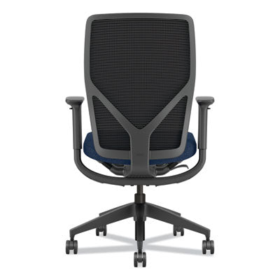 Flexion Mesh Back Chair, Supports Up to 300 lb, 14.81" to 19.7" Seat Ht, Navy Seat, Black Back/Base, Ships in 7-10 Bus Days OrdermeInc OrdermeInc