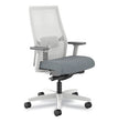 Ignition 2.0 Reactiv Mid-Back Task Chair, 17.25" to 21.75" Seat Height, Basalt Fabric Seat, White Back,Ships in 7-10 Bus Days OrdermeInc OrdermeInc