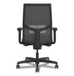 Ignition 2.0 4-Way Stretch Mid-Back Mesh Task Chair, Gray Adjustable Lumbar Support, Black, Ships in 7-10 Business Days OrdermeInc OrdermeInc