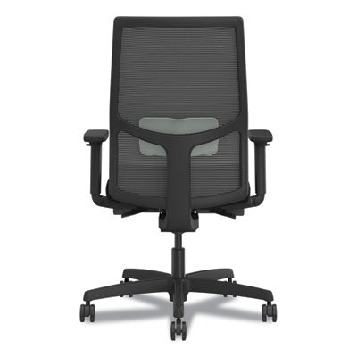 Ignition 2.0 4-Way Stretch Mid-Back Mesh Task Chair, Gray Adjustable Lumbar Support, Black, Ships in 7-10 Business Days OrdermeInc OrdermeInc