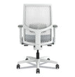 Ignition 2.0 Reactiv Mid-Back Task Chair, 17.25" to 21.75" Seat Height, Basalt Fabric Seat, White Back,Ships in 7-10 Bus Days OrdermeInc OrdermeInc