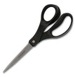 Scissors, Pointed Tip, 10" Long, Black Straight Handle OrdermeInc OrdermeInc