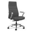 Cofi Executive High Back Chair, Supports up to 300 lb, Graphite Seat/Back, Polished Aluminum Base OrdermeInc OrdermeInc