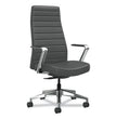 Cofi Executive High Back Chair, Supports up to 300 lb, Graphite Seat/Back, Polished Aluminum Base OrdermeInc OrdermeInc