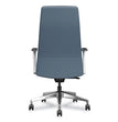 Cofi Executive High Back Chair, Supports up to 300 lb, Nimbus Seat/Back, Polished Aluminum Base OrdermeInc OrdermeInc