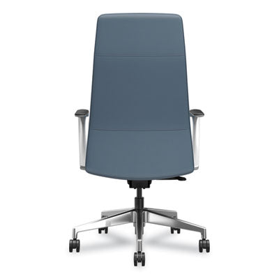 Cofi Executive High Back Chair, Supports up to 300 lb, Nimbus Seat/Back, Polished Aluminum Base OrdermeInc OrdermeInc