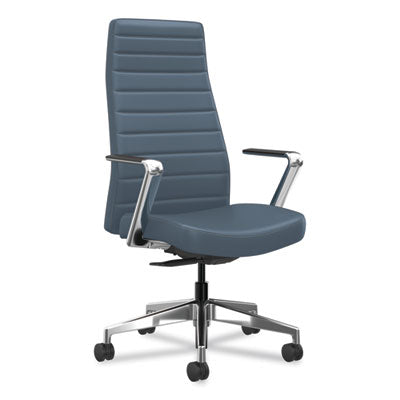 Cofi Executive High Back Chair, Supports up to 300 lb, Nimbus Seat/Back, Polished Aluminum Base OrdermeInc OrdermeInc