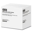 GEN Bath Tissue, Septic Safe, 2-Ply, White, 500 Sheets/Roll, 96 Rolls/Carton - OrdermeInc