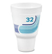 Breeze Hot/Cold Insulated Foam Drinking Cups, Squat Pedestal Cup, 32 oz, Teal/White/Blue, 500/Carton OrdermeInc OrdermeInc