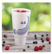 Breeze Hot/Cold Insulated Foam Drinking Cups, Pedestal Cup, 44 oz, Purple/White/Blue, 300/Carton OrdermeInc OrdermeInc