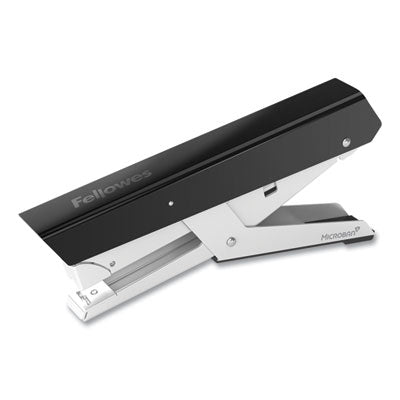 Fellowes® LX890™ Handheld Plier Stapler, 40-Sheet Capacity, 0.25"; 0.31" Staples, Black/White OrdermeInc OrdermeInc