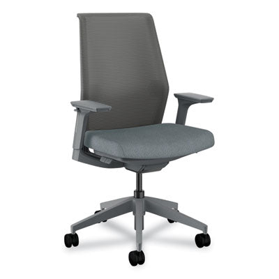 Cipher Mesh Back Task Chair, Supports 300 lb, 15" to 20" Seat Height, Basalt Seat, Charcoal Back/Base OrdermeInc OrdermeInc