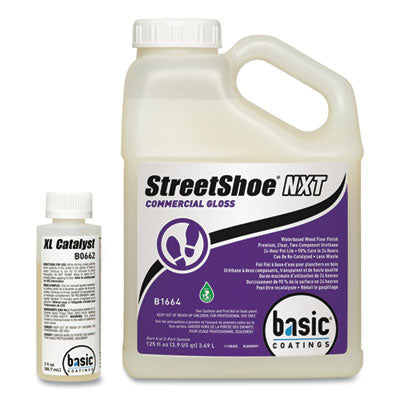 StreetShoe NXT Wood Floor Finish. 1 gal Bottle, 4/Carton OrdermeInc OrdermeInc