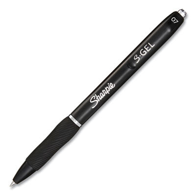 Fine Tip Permanent Marker Value Pack with (1) Bonus S-Gel 0.7 mm Black Ink Pen, Fine Bullet Tip Markers, Black Ink, 36/Pack OrdermeInc OrdermeInc