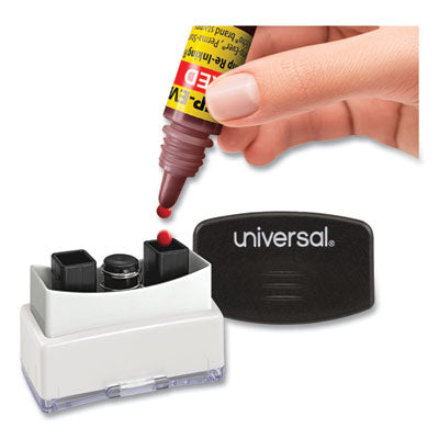 Trodat® Refill Ink for Clik! and Universal Stamps, 7 mL Bottle, Red - OrdermeInc