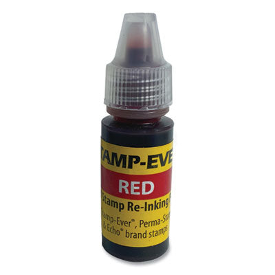 Trodat® Refill Ink for Clik! and Universal Stamps, 7 mL Bottle, Red - OrdermeInc
