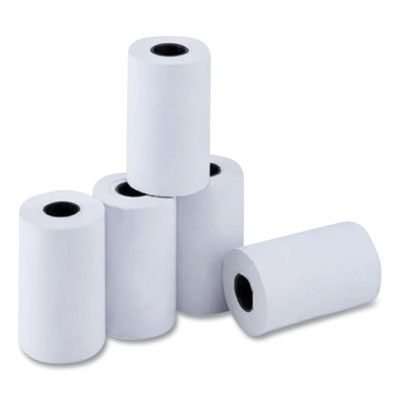 Thermal Paper Rolls, 2.25" x 50 ft, White, 50/Carton OrdermeInc OrdermeInc