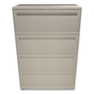 Brigade 700 Series Lateral File, 4 Legal/Letter-Size File Drawers, Putty, 36" x 18" x 52.5" OrdermeInc OrdermeInc