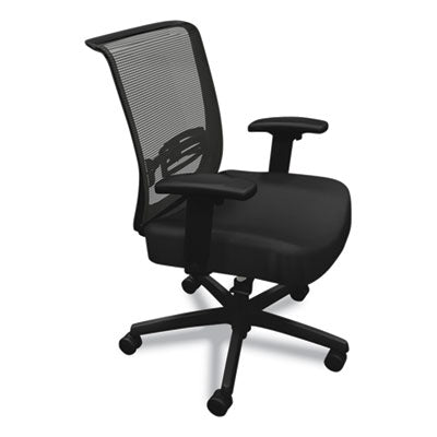 Convergence Mid-Back Task Chair, Swivel-Tilt, Supports Up to 275 lb, 15.75" to 20.13" Seat Height, Black OrdermeInc OrdermeInc