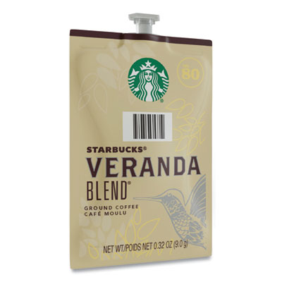 Starbucks Veranda Blend Coffee Freshpack, Veranda Blend, 0.32 oz Pouch, 76/Carton - OrdermeInc