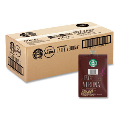 Starbucks Caffe Verona Coffee Freshpack, Caffe Verona, 0.32 oz Pouch, 76/Carton - OrdermeInc