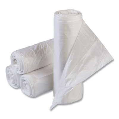 High-Density Commercial Can Liners Value Pack, 16 gal, 7 mic, 24" x 31", Clear, 50 Bags/Roll, 20 Interleaved Rolls/Carton OrdermeInc OrdermeInc