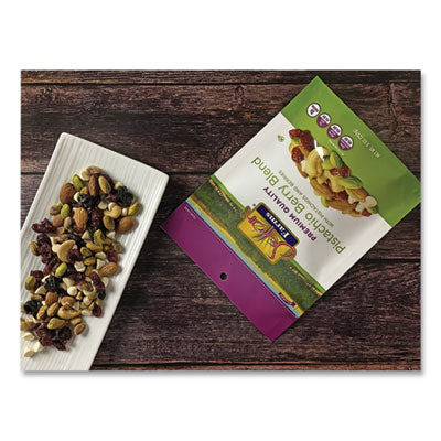 Pistachio Berry Blend, 4 oz Bag, 10/Carton - OrdermeInc