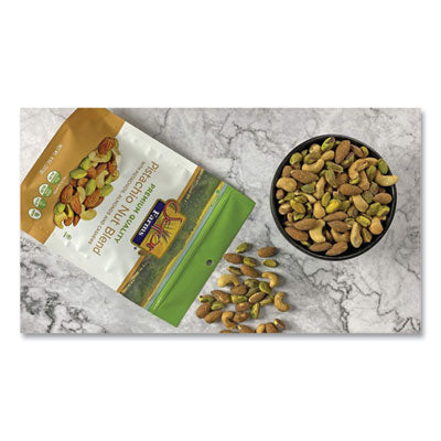 Pistachio Nut Blend, Pistachio, Almonds, Cashews, 4 oz Bag, 10/Carton - OrdermeInc