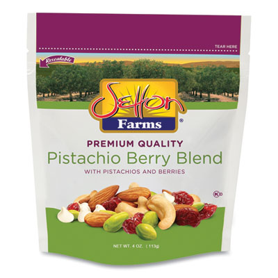 Pistachio Berry Blend, 4 oz Bag, 10/Carton - OrdermeInc