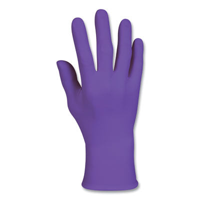 Kimtech™ PURPLE NITRILE Exam Gloves, 242 mm Length, Small, Purple, 100/Box - OrdermeInc