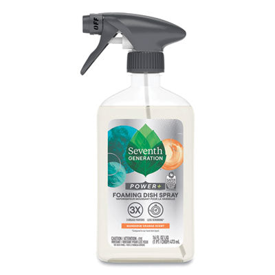 Foaming Dish Spray, Mandarin Orange Scent, 16 oz Bottle, 6/Carton - OrdermeInc