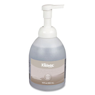 Kleenex® Alcohol-Free Foam Hand Sanitizer, 18 oz Pump Bottle, Fragrance-Free - OrdermeInc