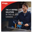 WypAll® Power Clean Oil, Grease and Ink Cloths, BRAG Box, 12.1 x 16.8, Blue, 180/Box OrdermeInc OrdermeInc