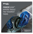 WypAll® Power Clean Oil, Grease and Ink Cloths, BRAG Box, 12.1 x 16.8, Blue, 180/Box OrdermeInc OrdermeInc